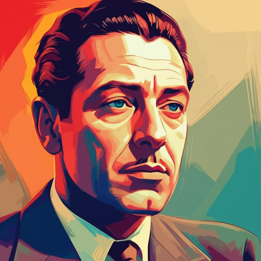 Artistic portrait of John Hodiak