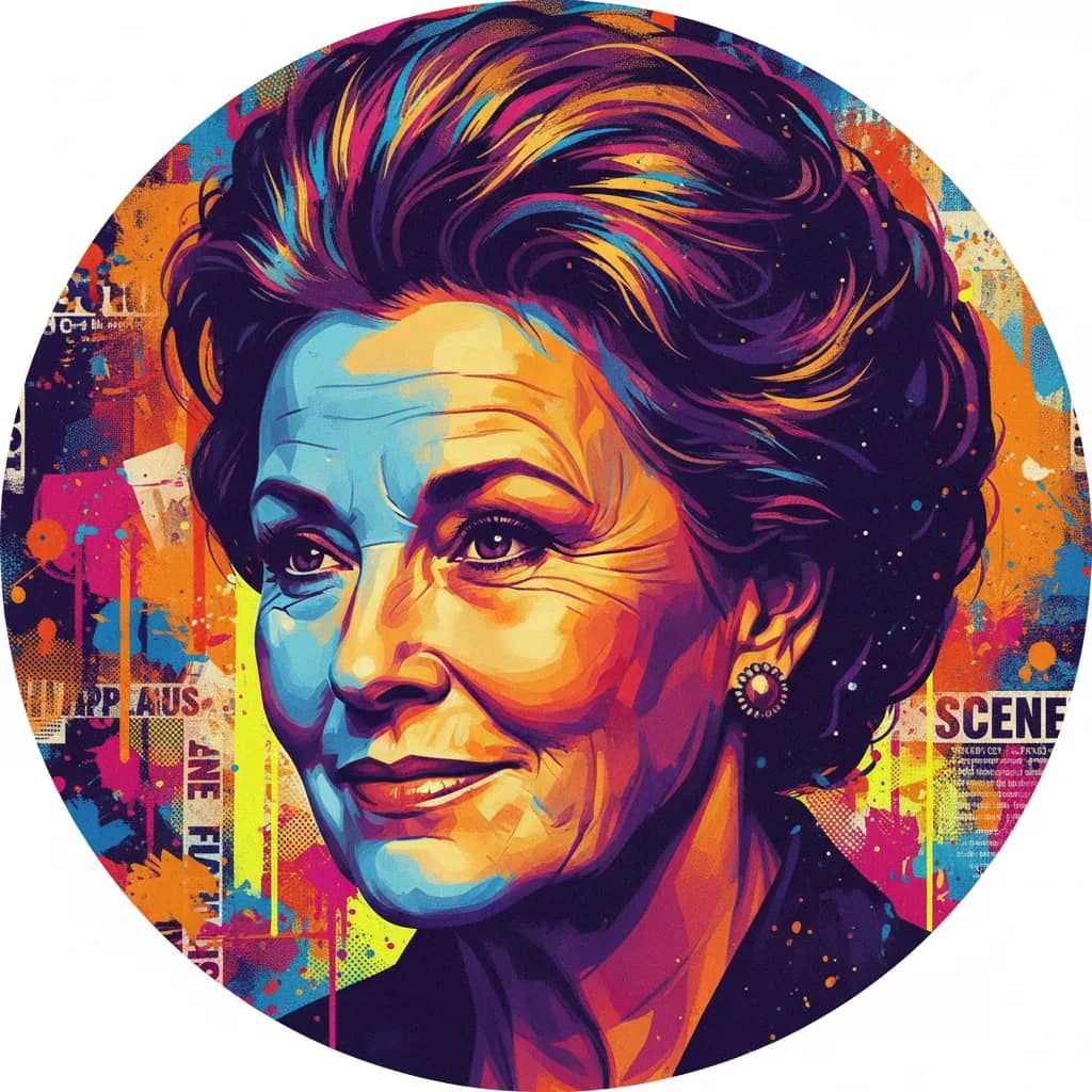 Portrait of Wenche Foss