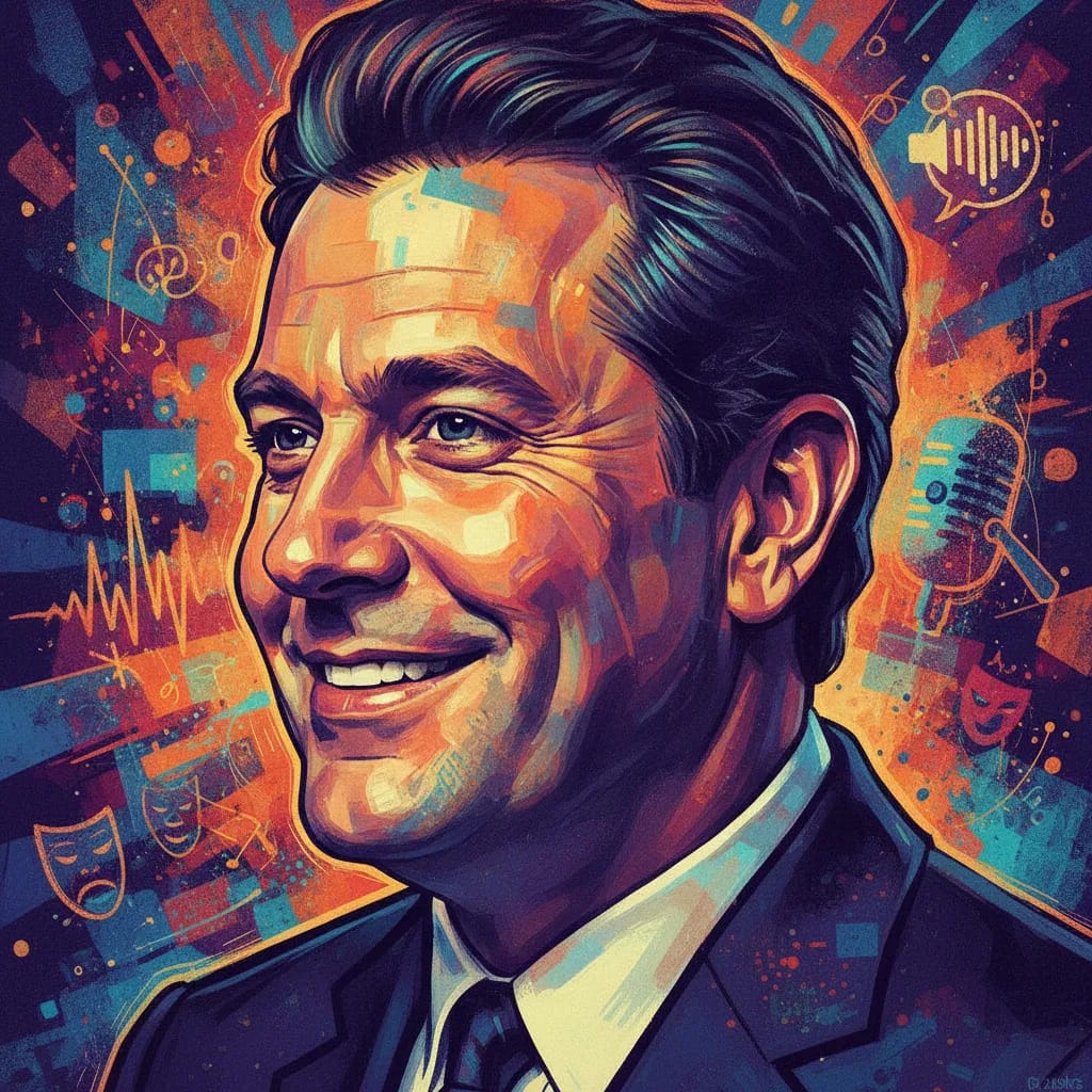 Artistic portrait of Rodger Bumpass