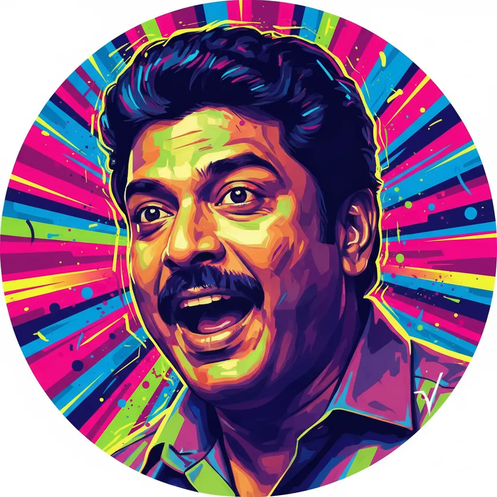 Portrait of Vadivelu