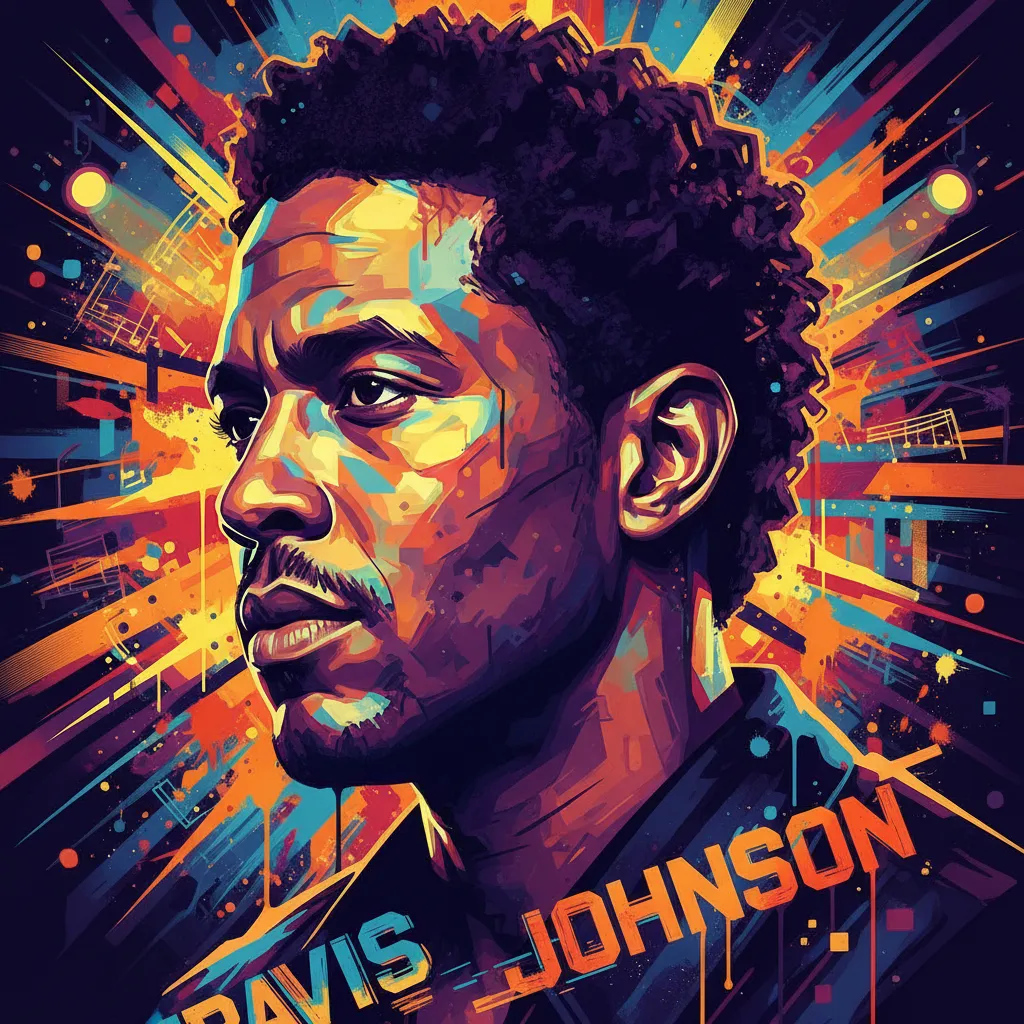 Artistic portrait of Travis Johnson