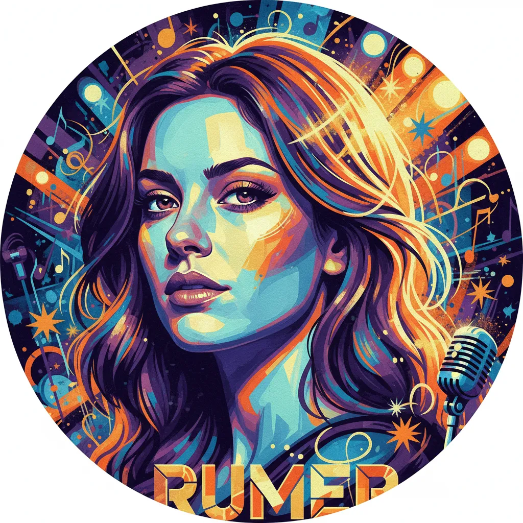 Artistic portrait of Rumer Willis