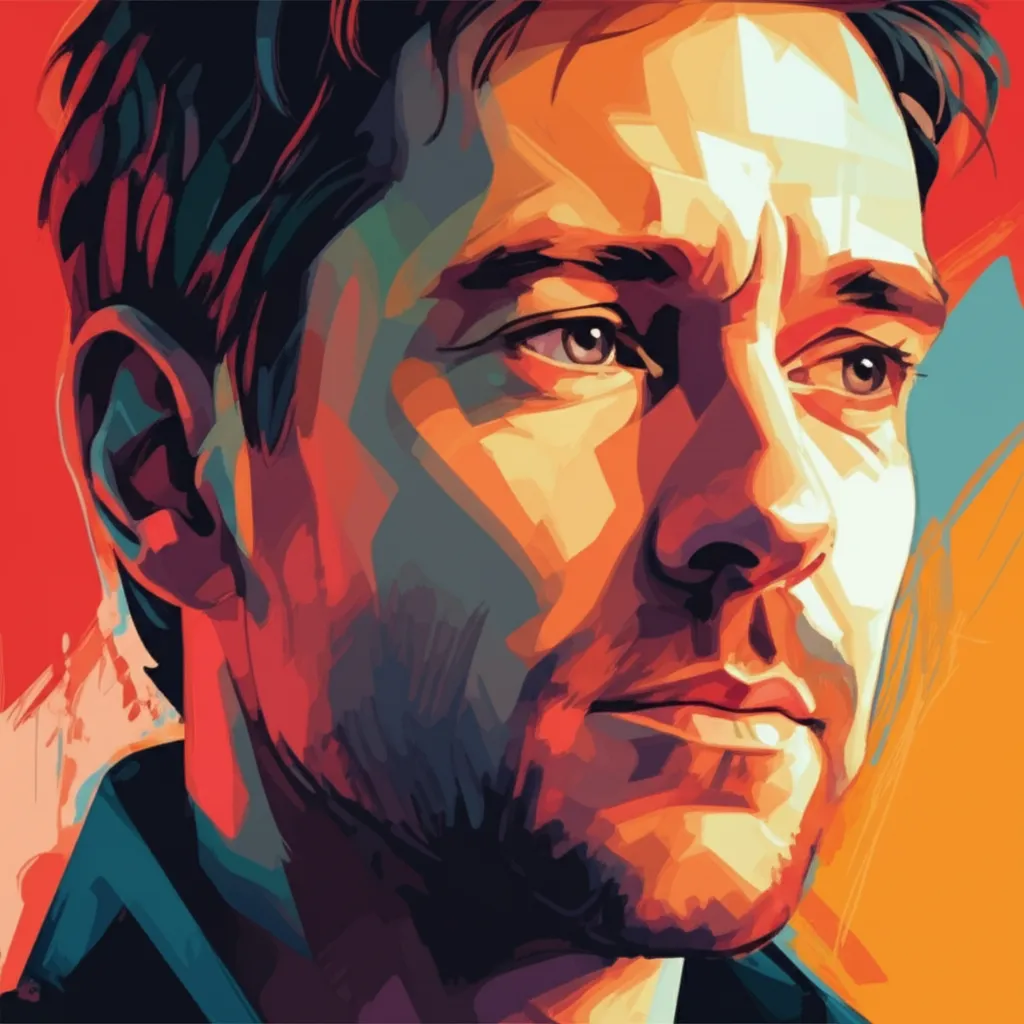 Artistic portrait of Christopher Kirby
