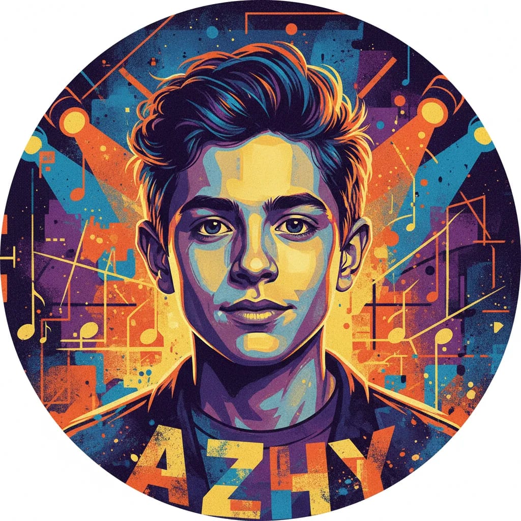 Artistic portrait of Azhy Robertson