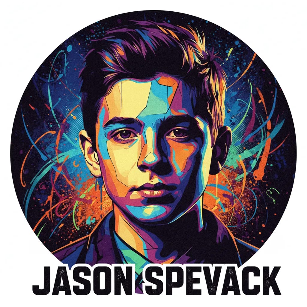 Artistic portrait of Jason Spevack