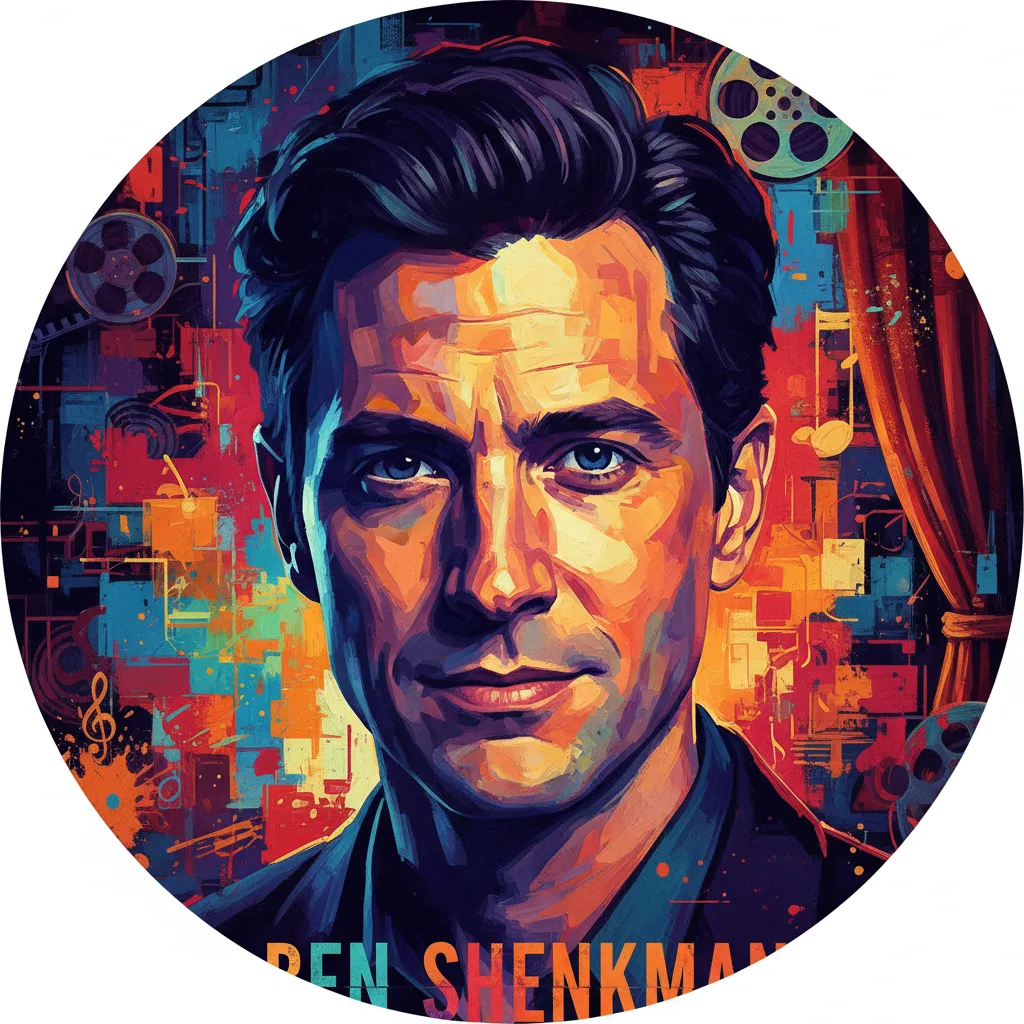 Artistic portrait of Ben Shenkman