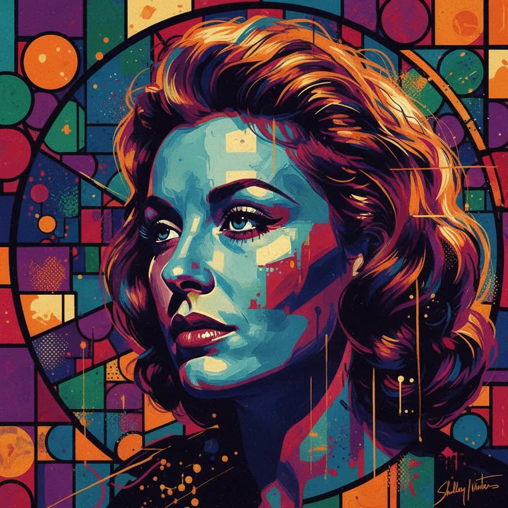 Portrait of Shelley Winters
