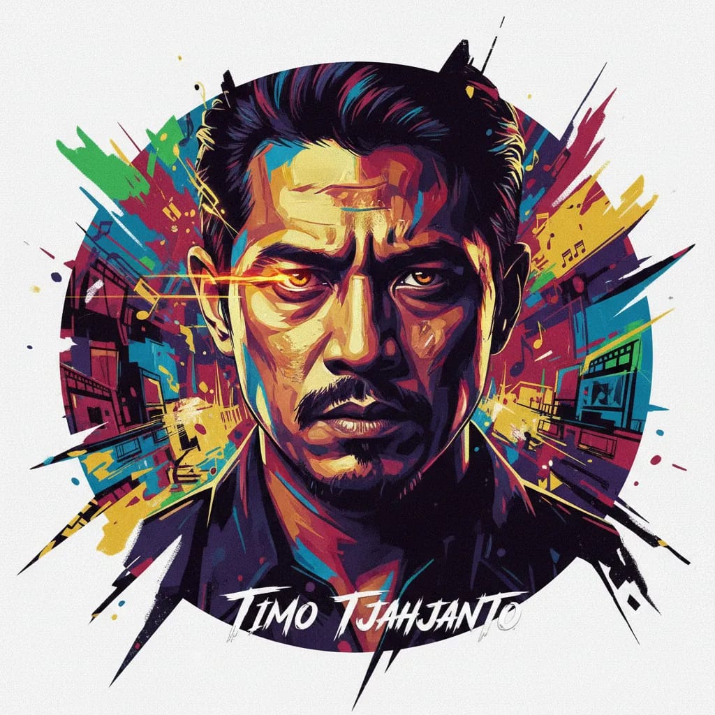 Artistic portrait of Timo Tjahjanto