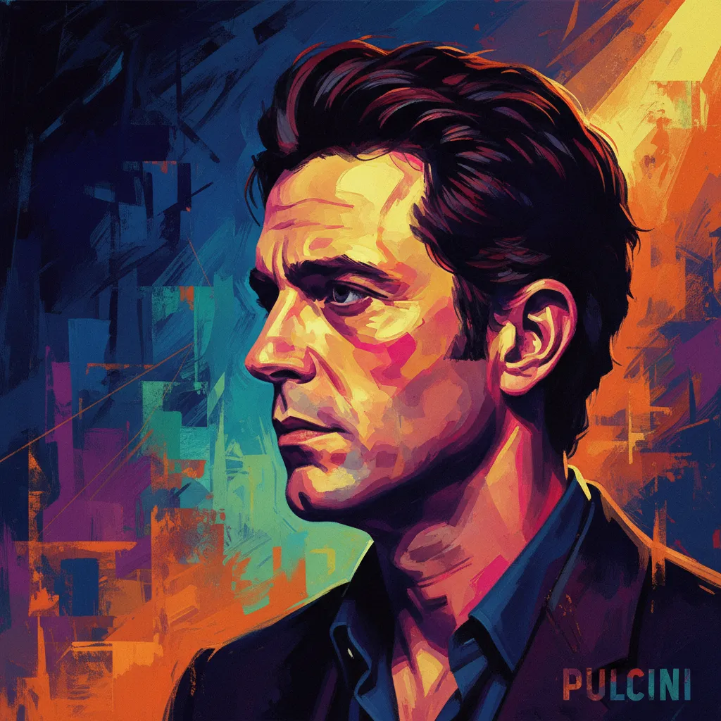 Artistic portrait of Robert Pulcini