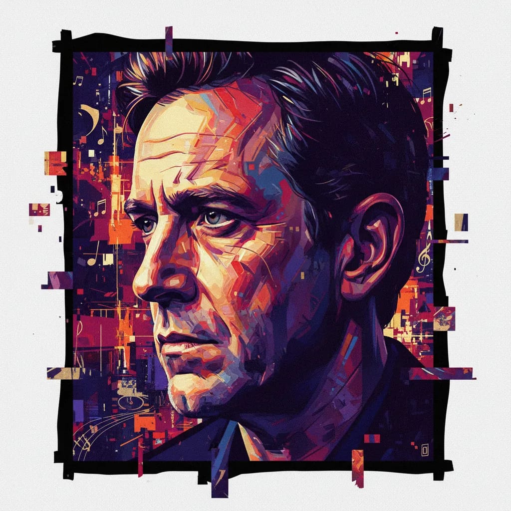 Artistic portrait of Michael Winterbottom