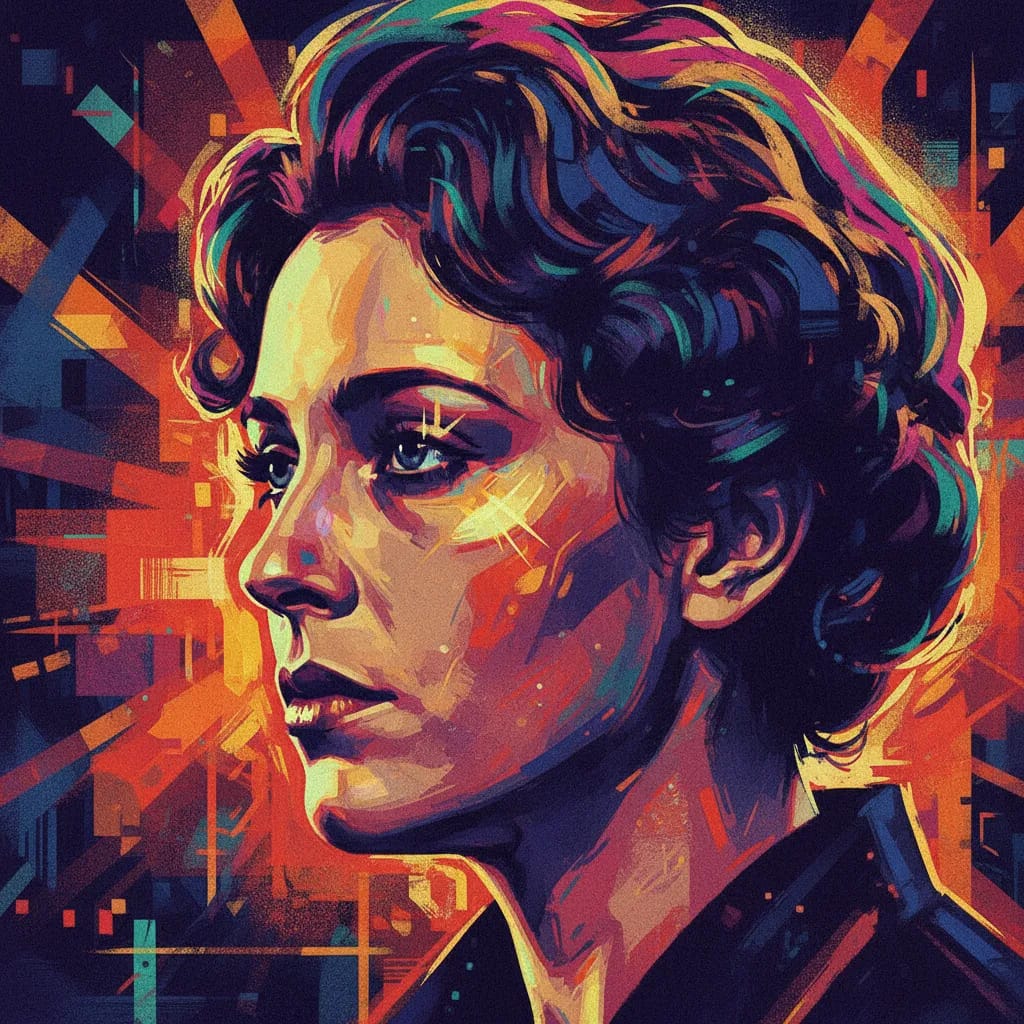 Artistic portrait of Maly Delschaft