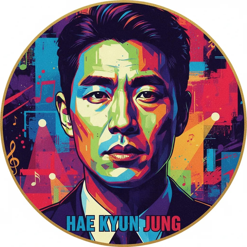 Artistic portrait of Hae-Kyun Jung