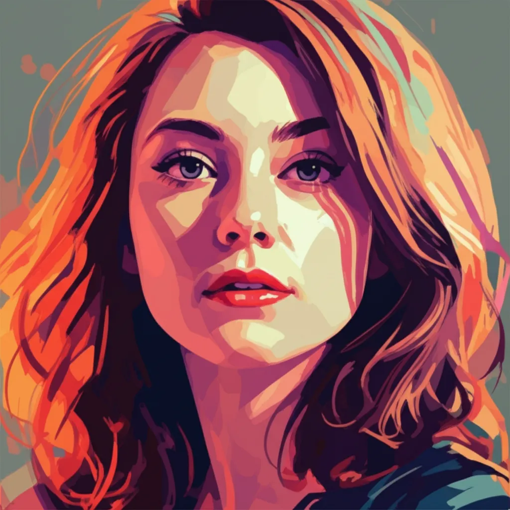 Artistic portrait of Joy Boushel