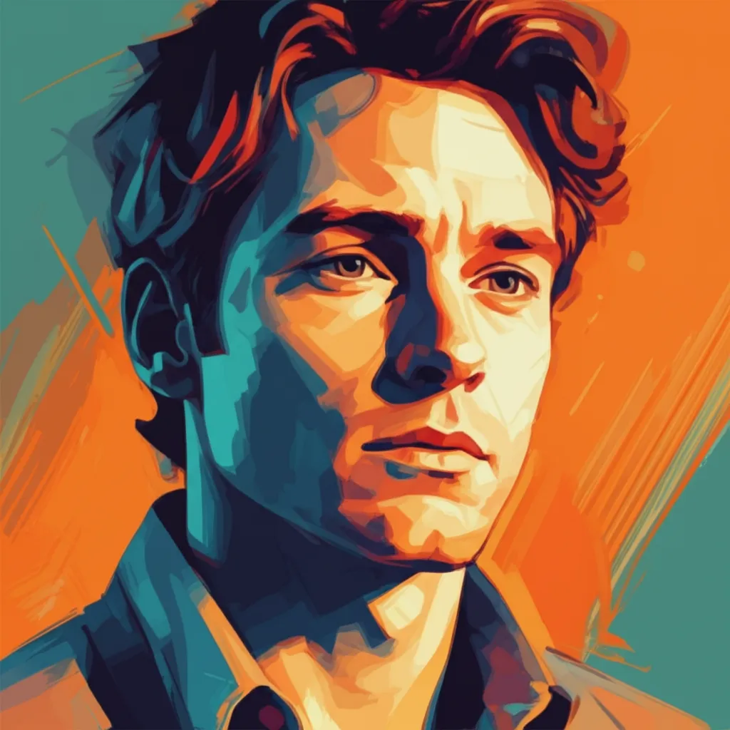 Artistic portrait of Frederick Weller