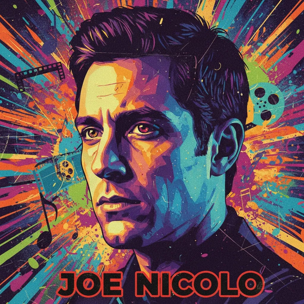 Artistic portrait of Joe Nicolo