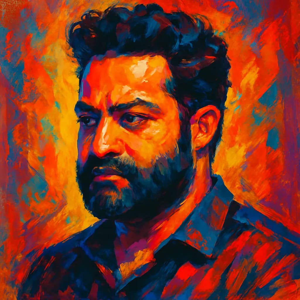 Portrait of N.T. Rama Rao Jr.