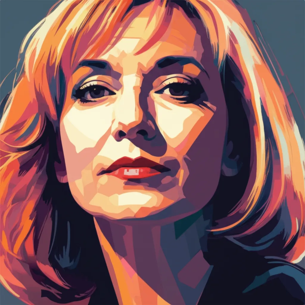 Artistic portrait of Anne Dorval
