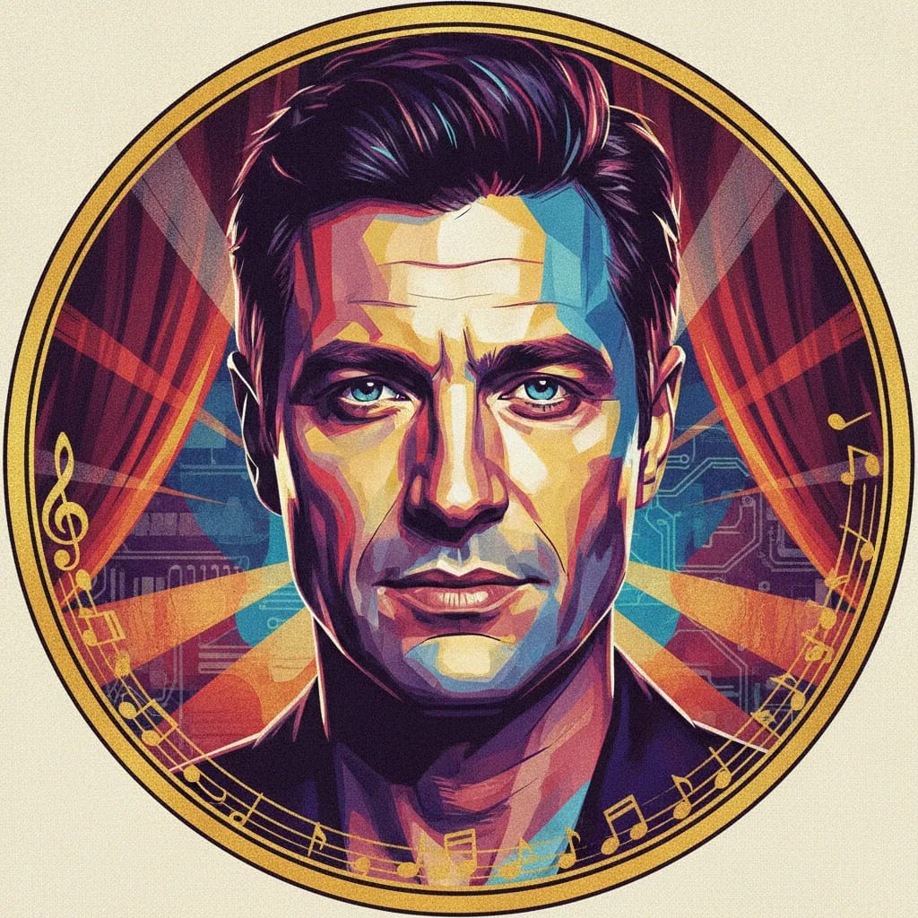 Artistic portrait of Goran Visnjic