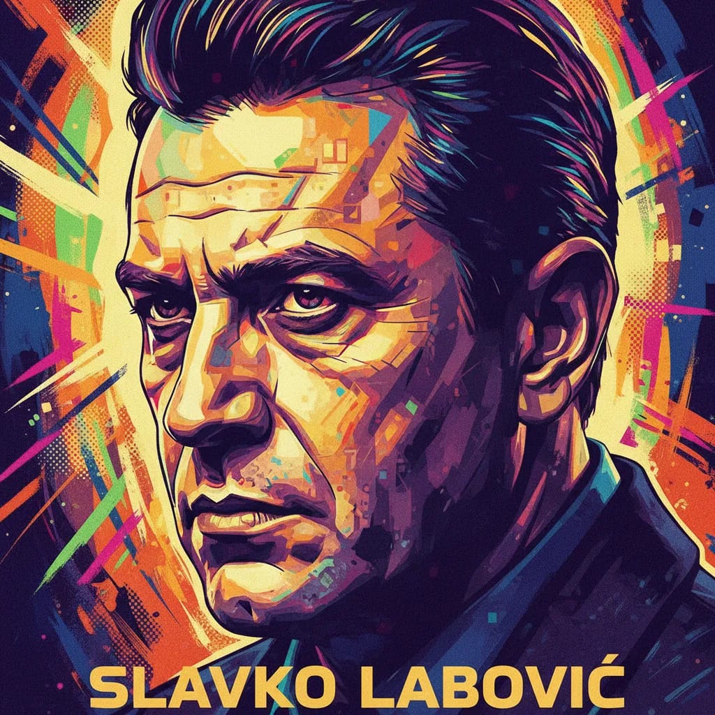 Artistic portrait of Slavko Labovic