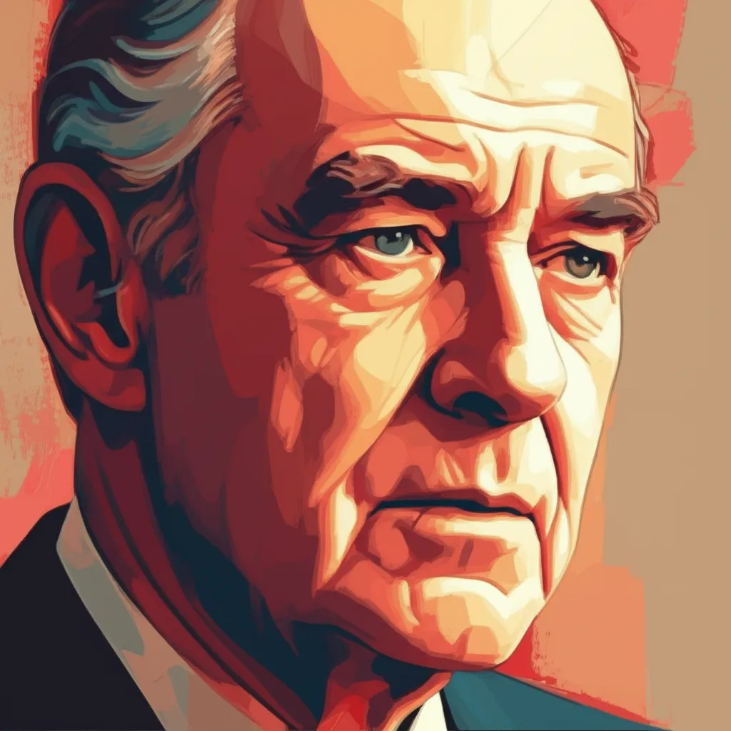 Artistic portrait of Rod Mullinar