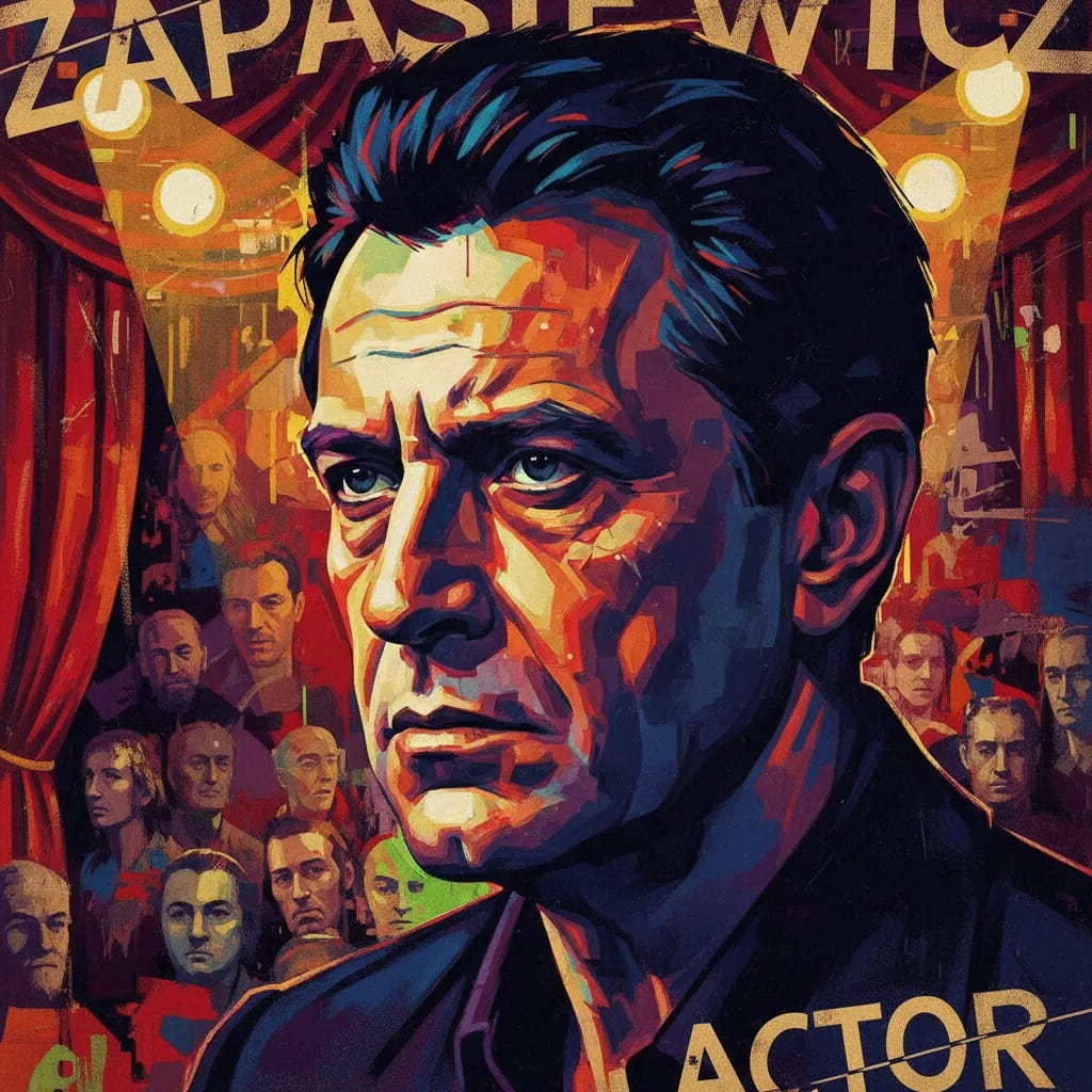 Artistic portrait of Zbigniew Zapasiewicz