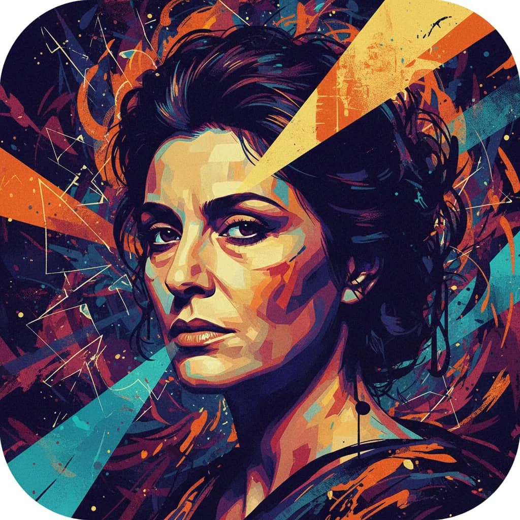 Portrait of Irene Papas