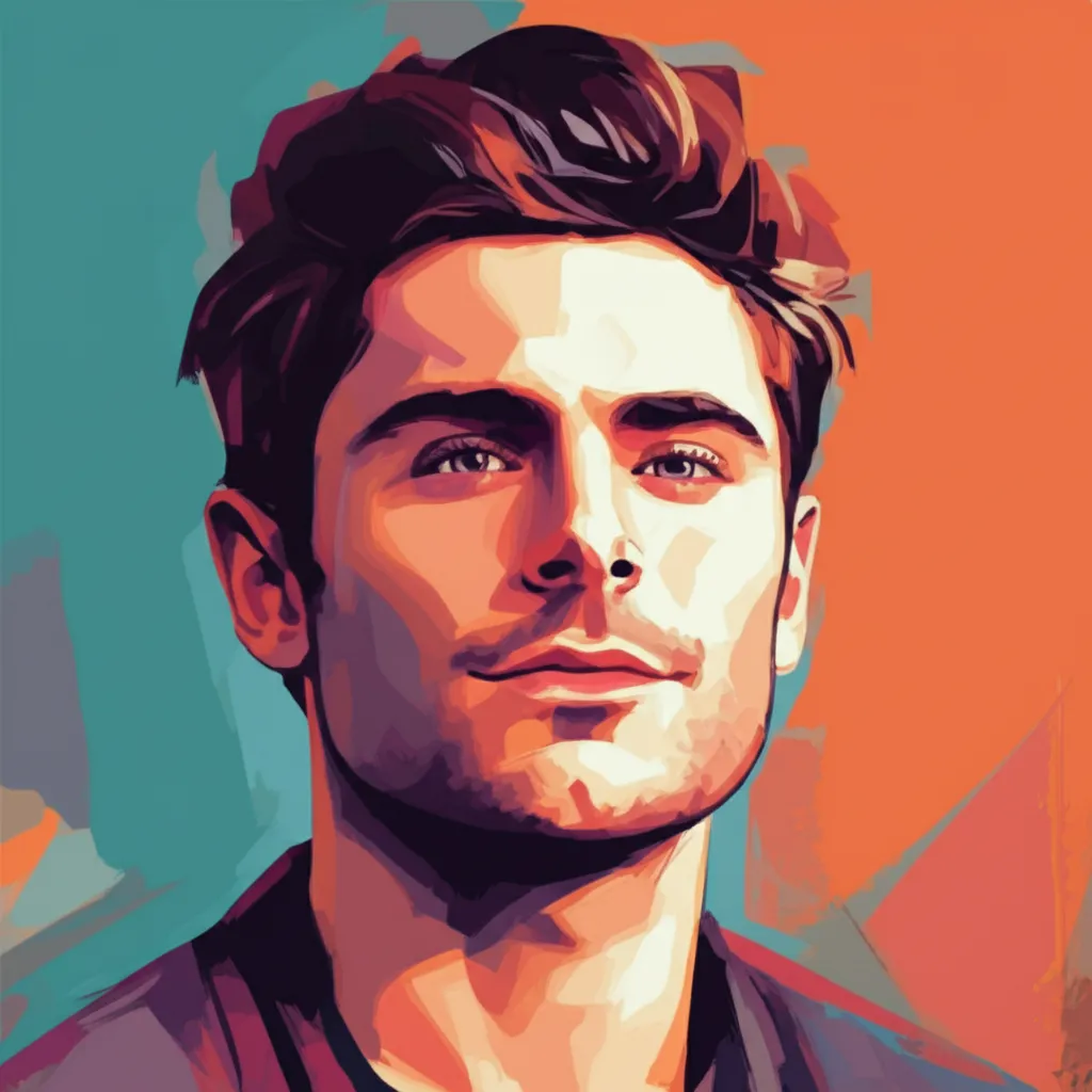 Portrait of Zac Efron