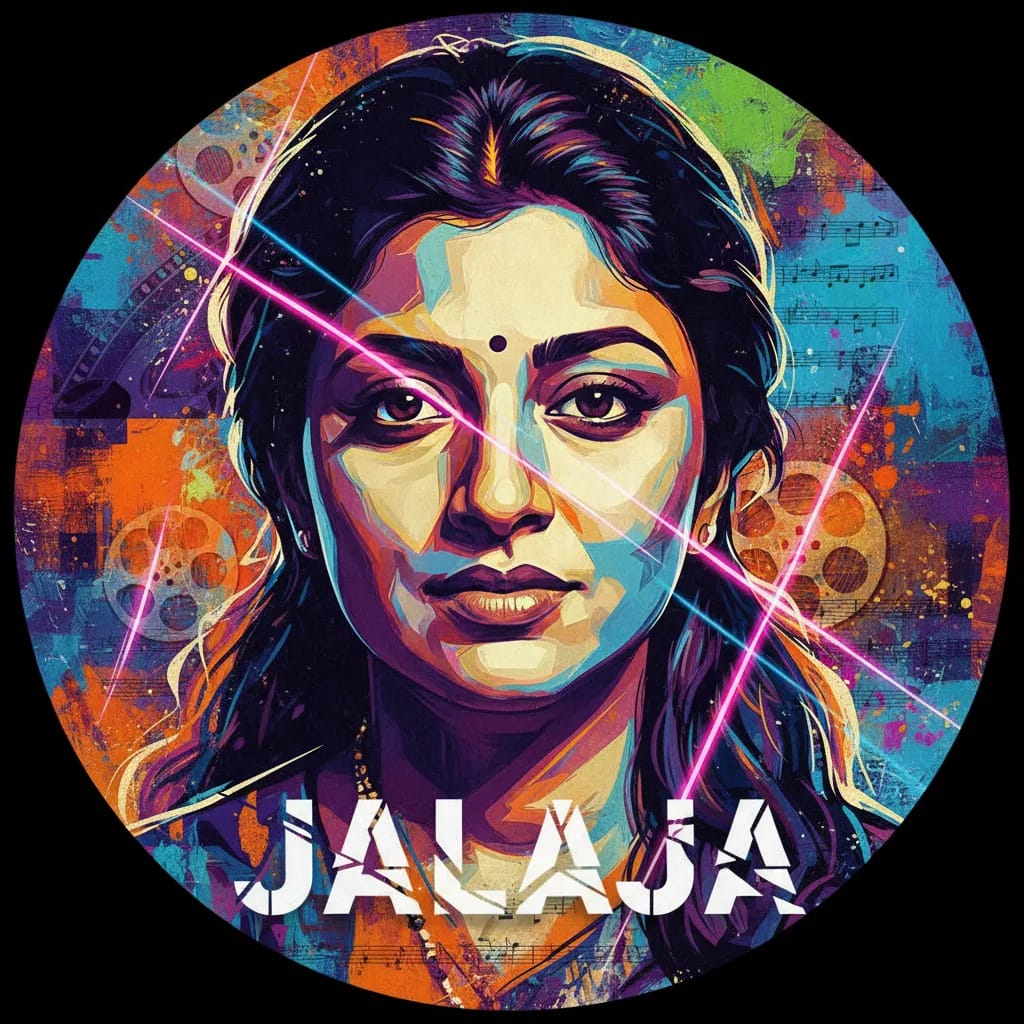 Artistic portrait of Jalaja