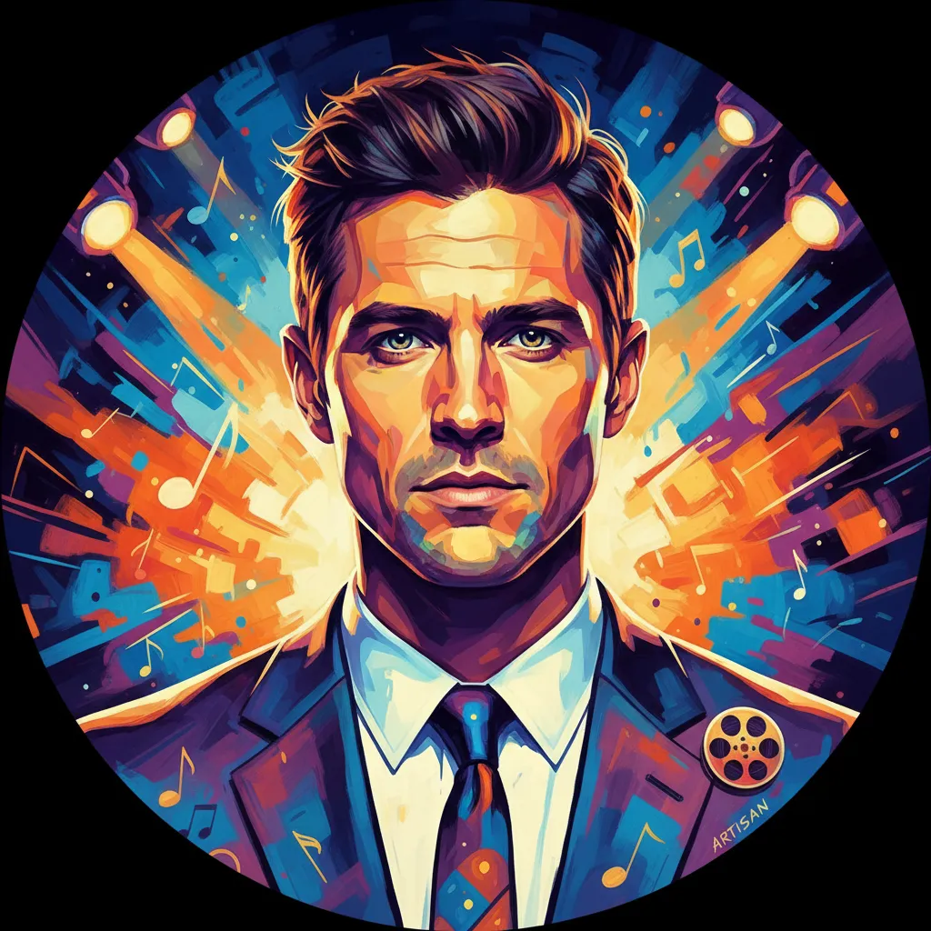 Artistic portrait of Robert Hoffman