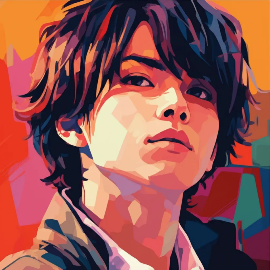 Artistic portrait of Shôgo Furuya