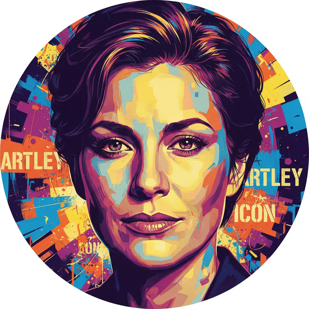 Artistic portrait of Mariette Hartley
