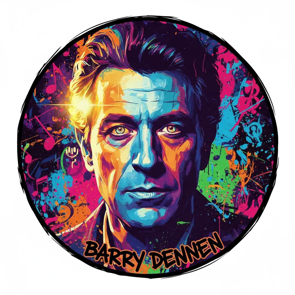 Artistic portrait of Barry Dennen