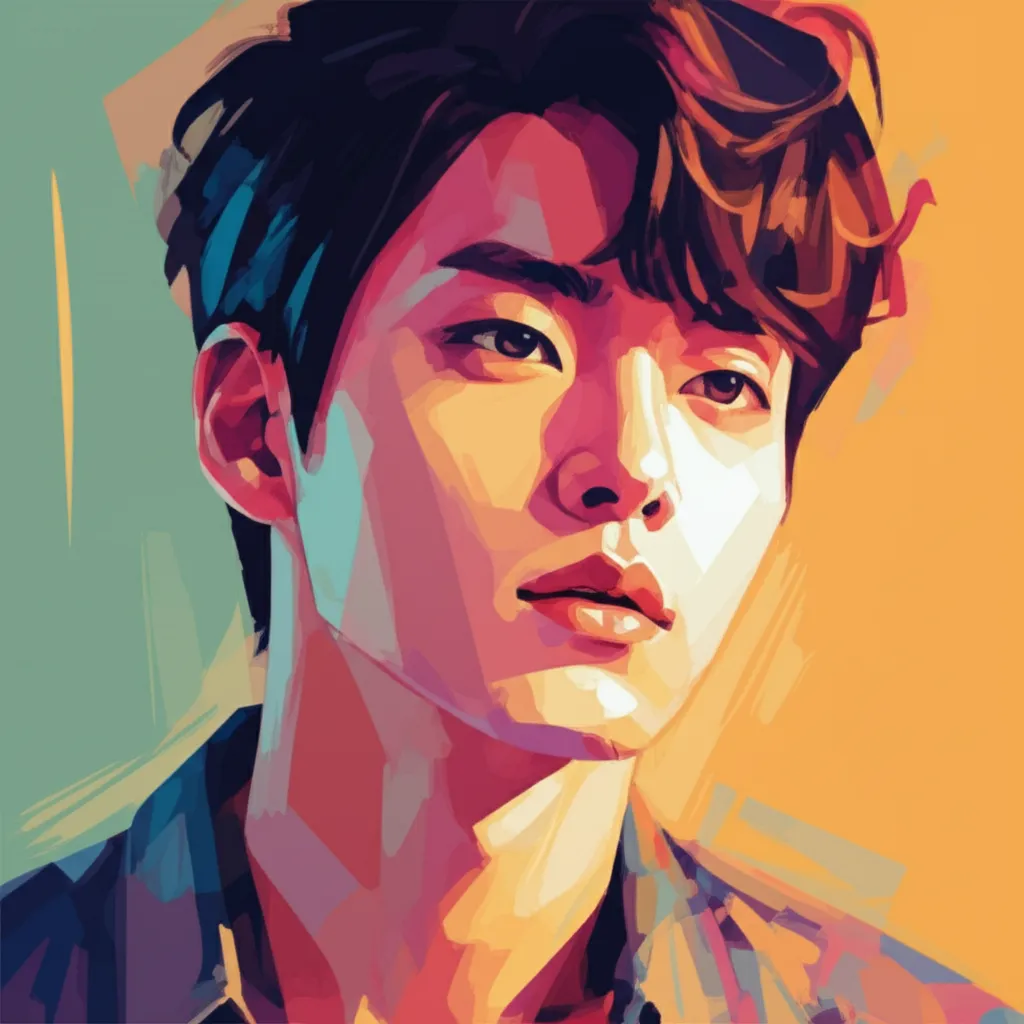 Artistic portrait of Seong-hwan Jeon