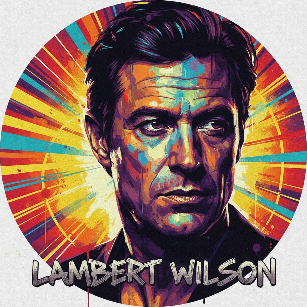 Artistic portrait of Lambert Wilson
