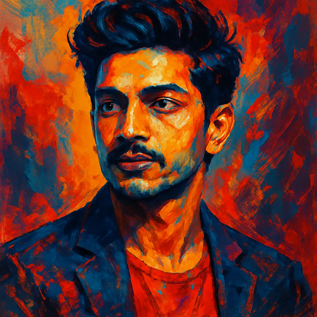 Artistic portrait of Priyanshu Painyuli