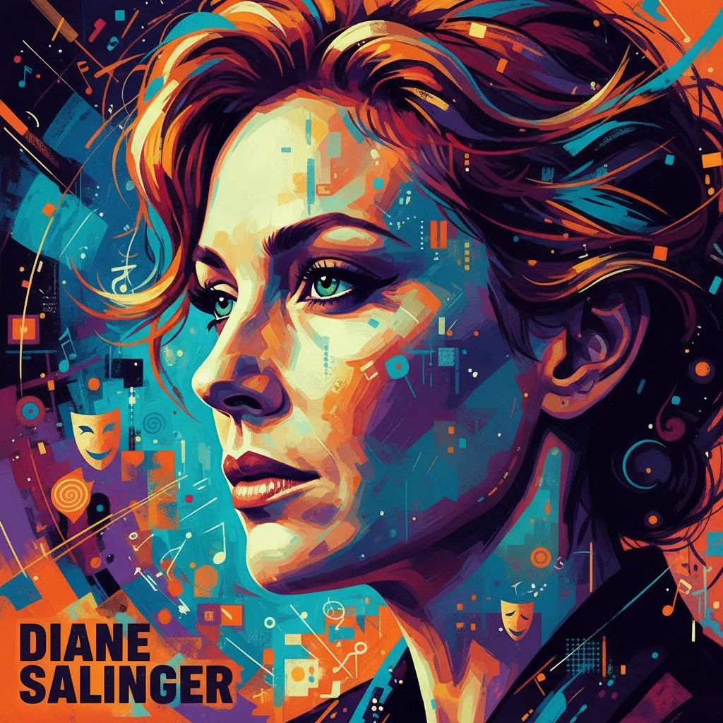 Artistic portrait of Diane Salinger