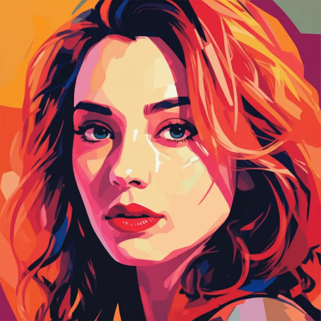 Artistic portrait of Marina Vasileva