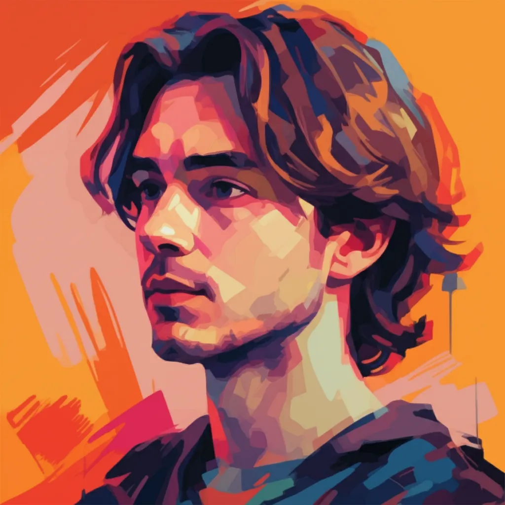Artistic portrait of Pavel Ponomaryov