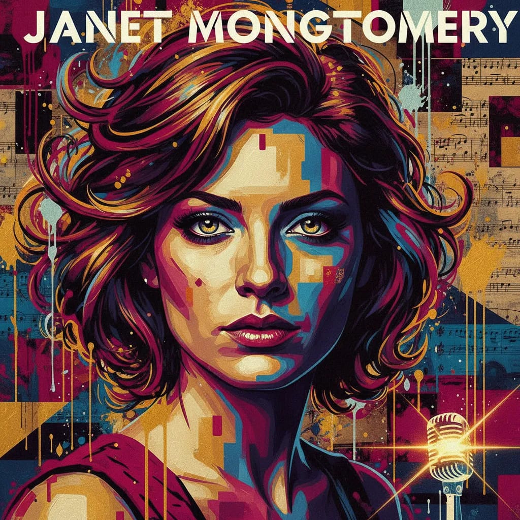 Artistic portrait of Janet Montgomery