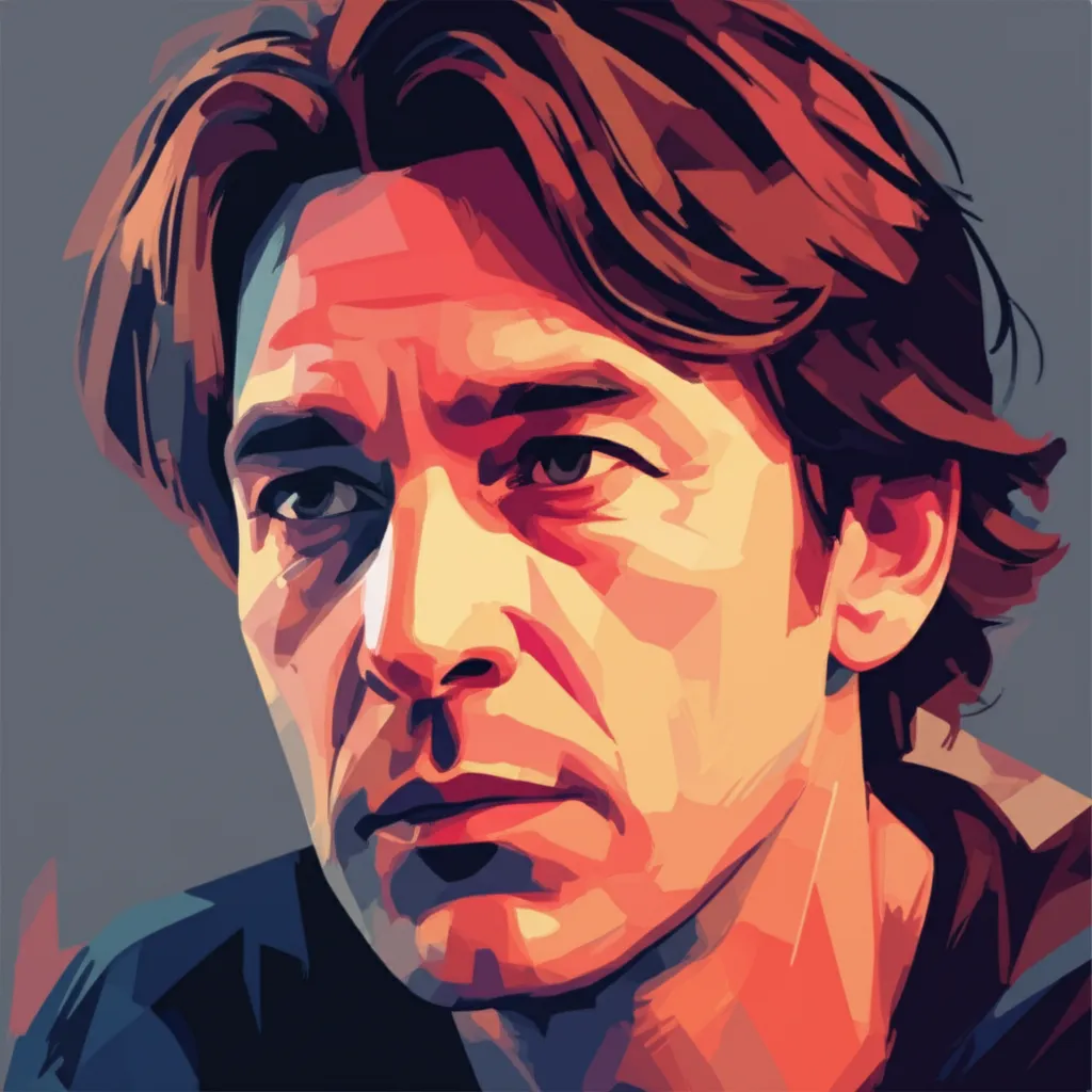 Artistic portrait of Jean-Marc Barr