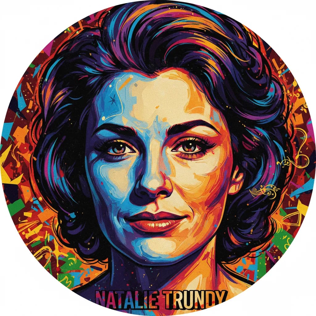 Artistic portrait of Natalie Trundy