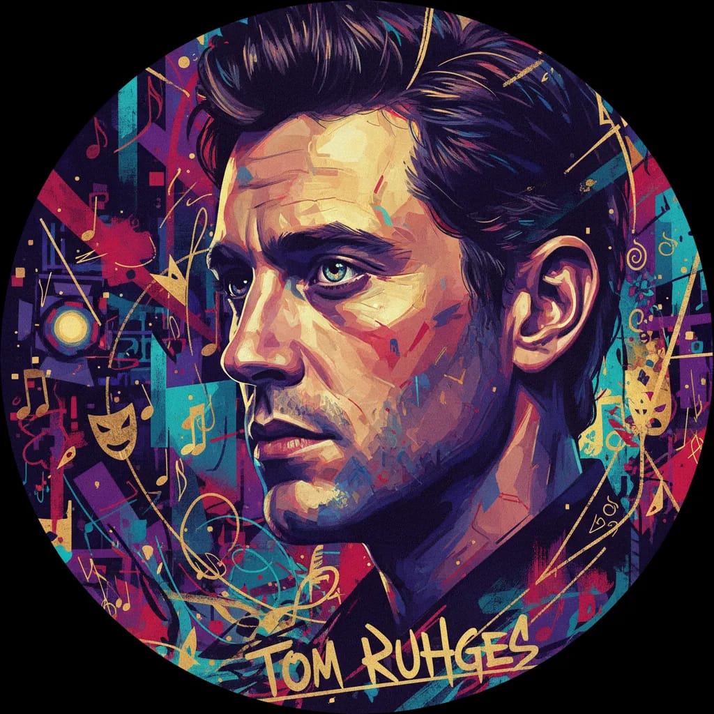 Artistic portrait of Tom Hughes