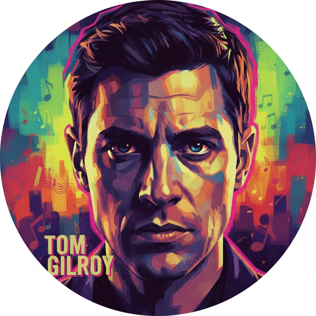 Artistic portrait of Tom Gilroy