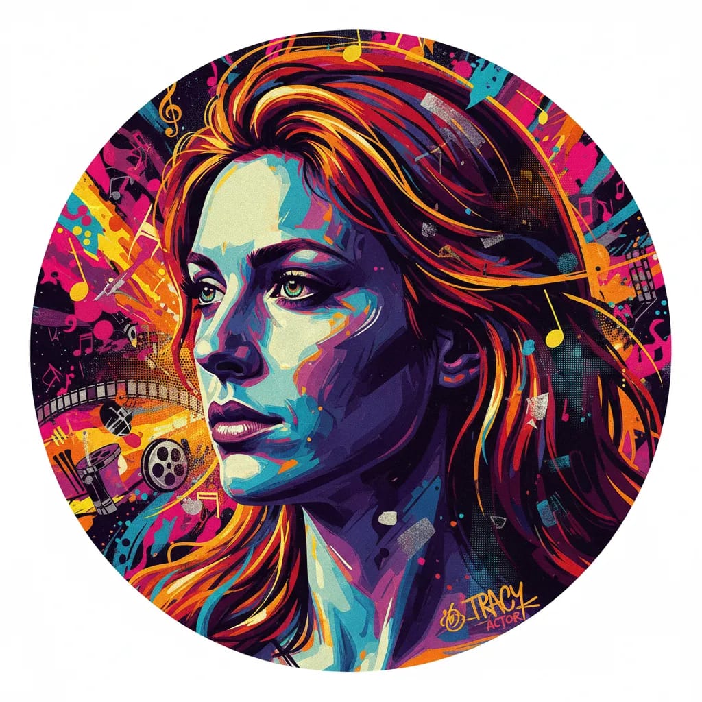 Artistic portrait of Tracy Arnold