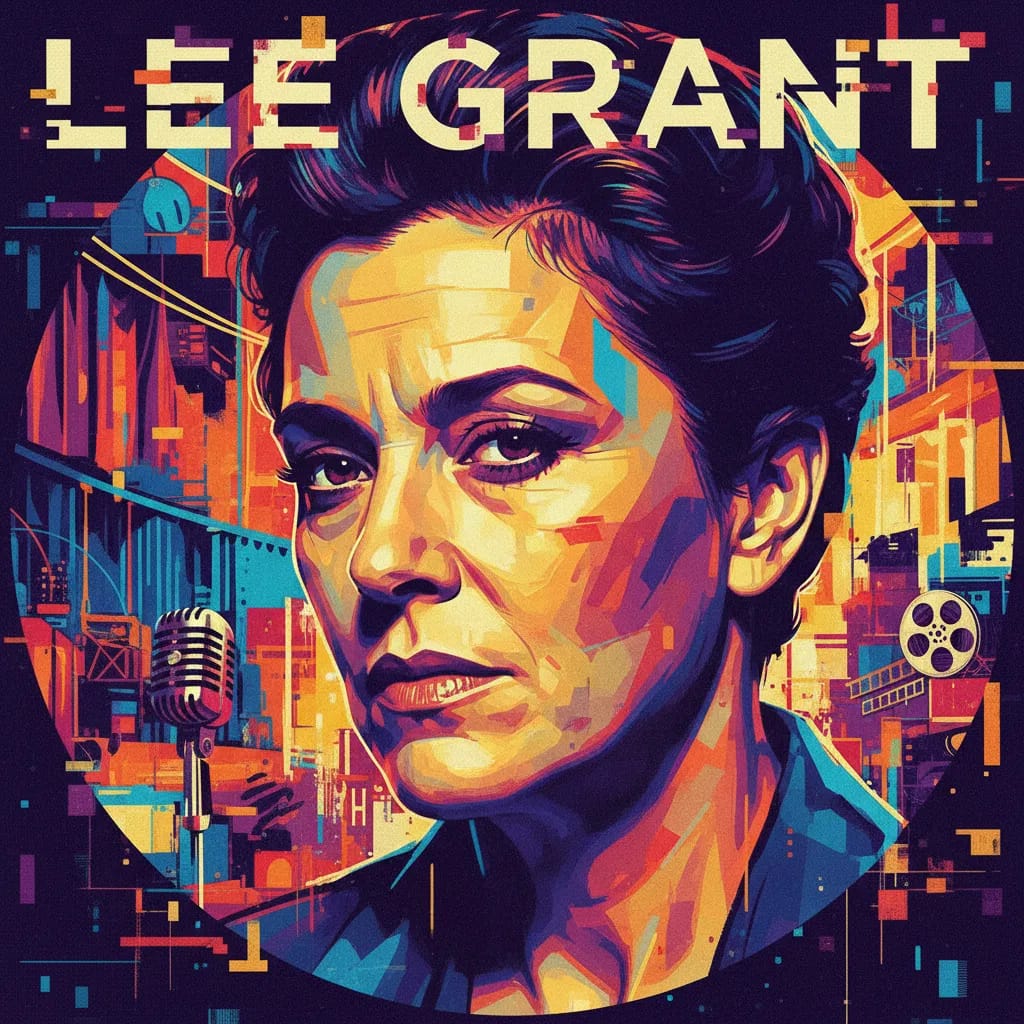 Artistic portrait of Lee Grant