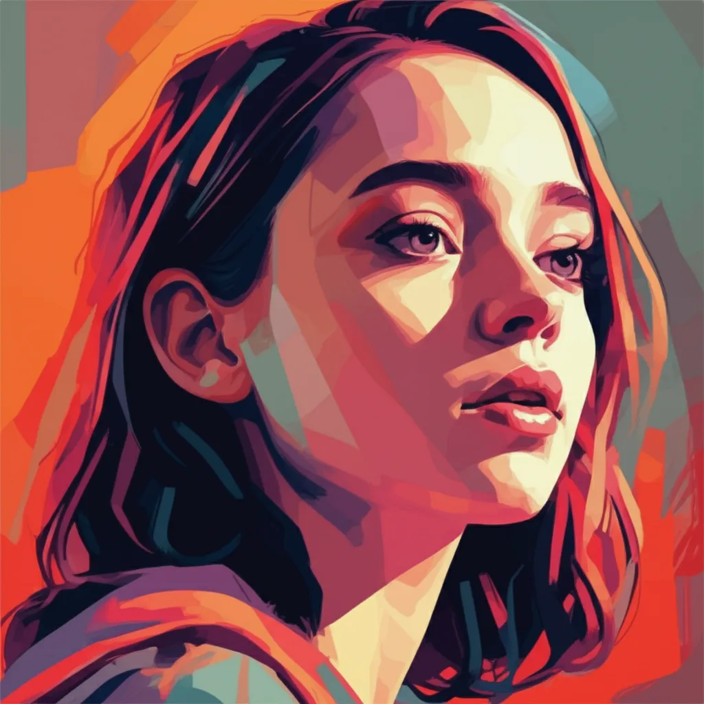 Artistic portrait of Elsie Fisher