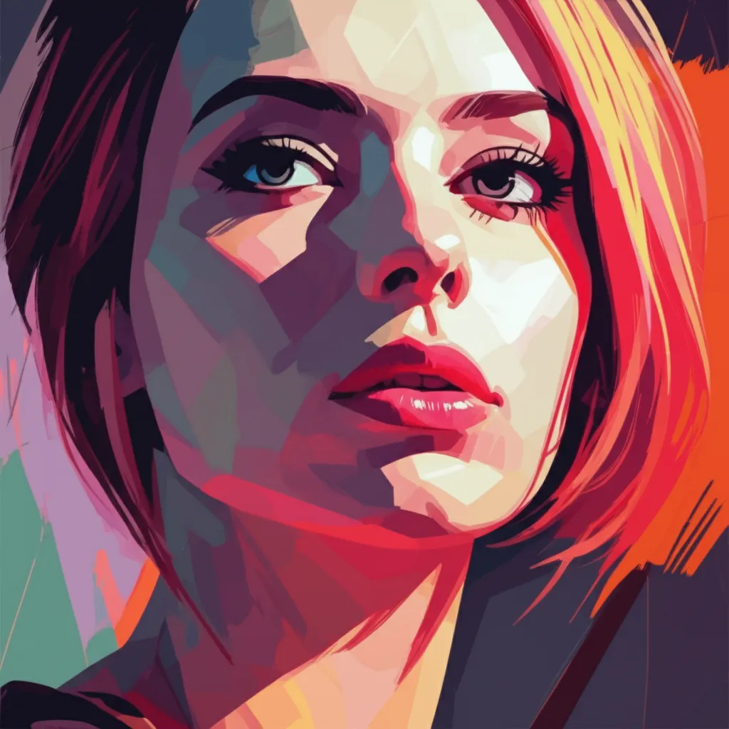 Artistic portrait of Olga Mironova