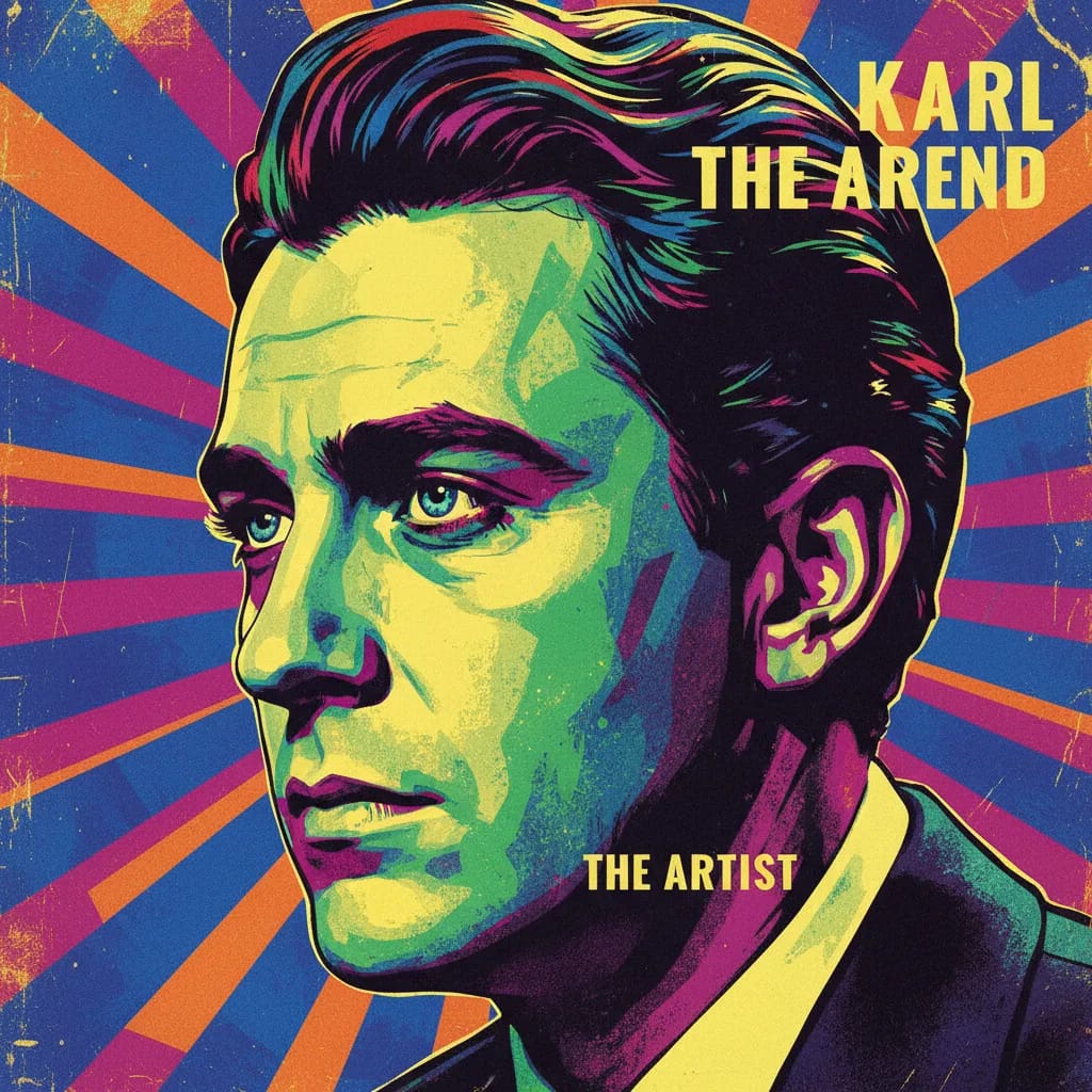 Artistic portrait of Karl Freund