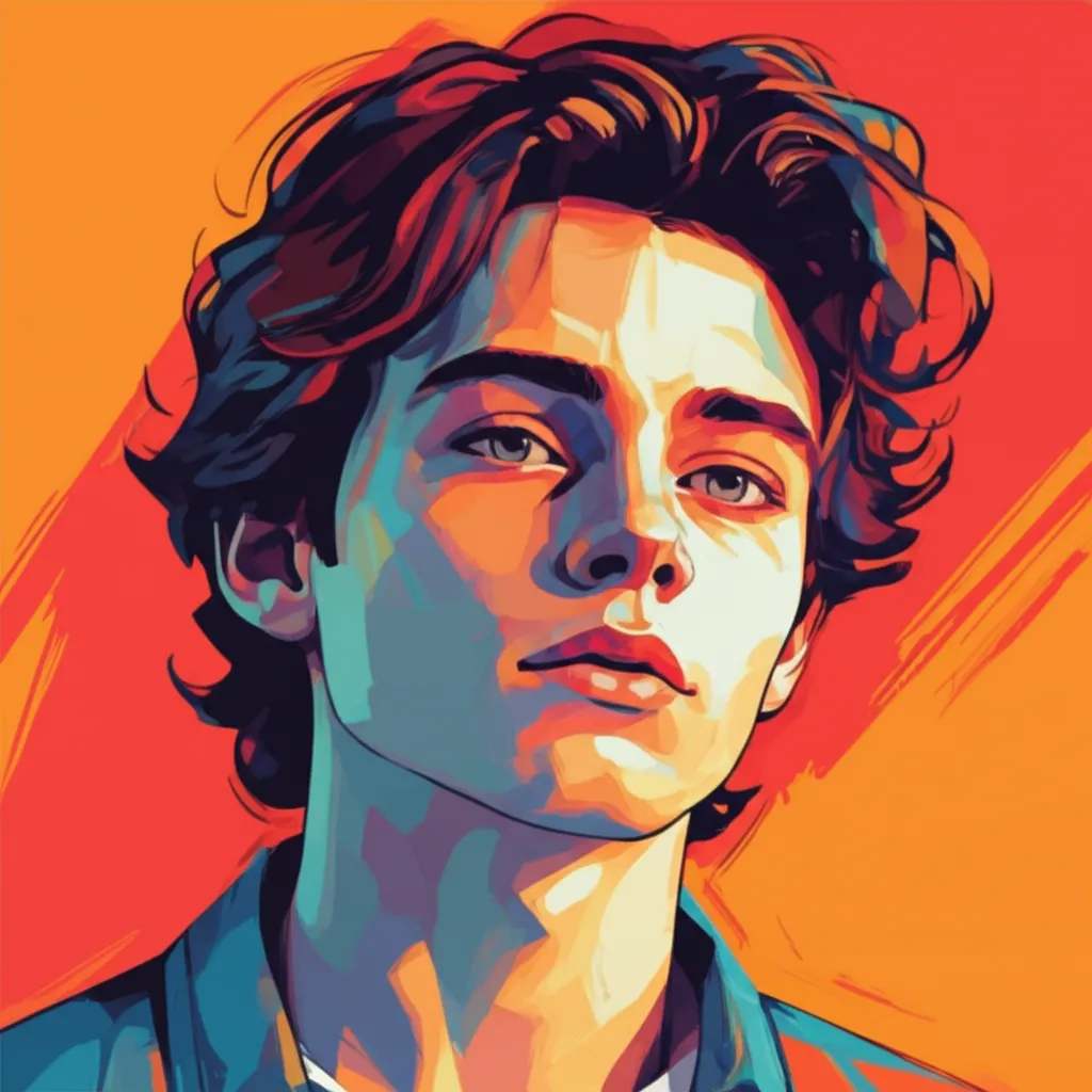 Artistic portrait of Asher Angel
