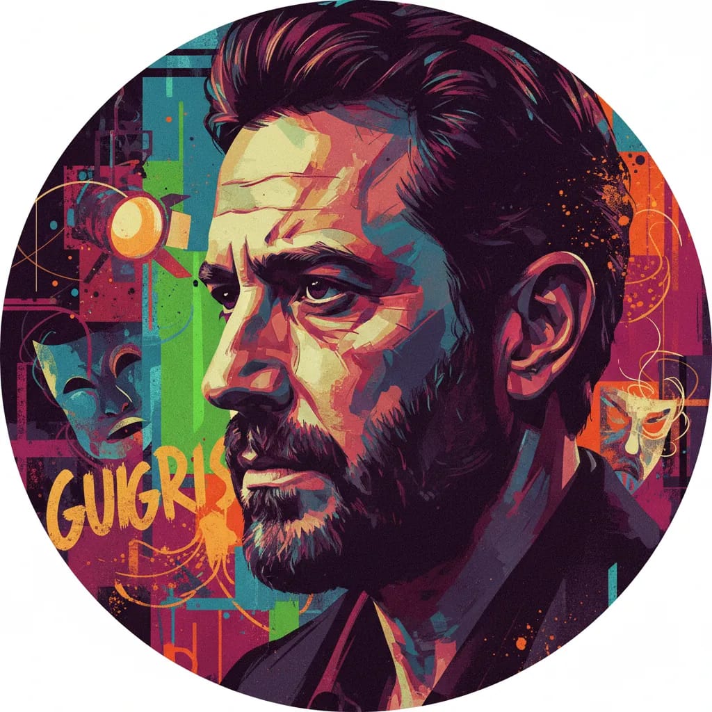 Artistic portrait of Stephen Adly Guirgis